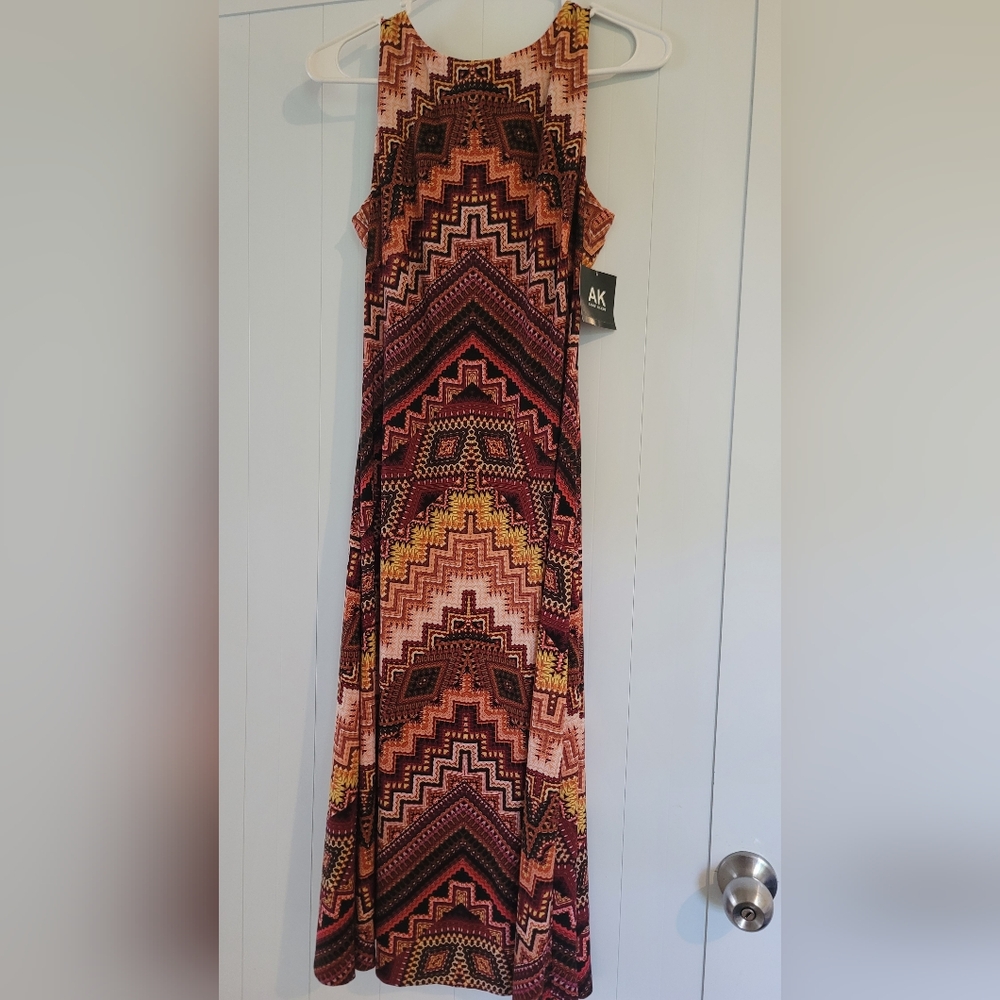 ANNE KLEIN - RUSSETT MÙLTI - NWT SZ S DRESS